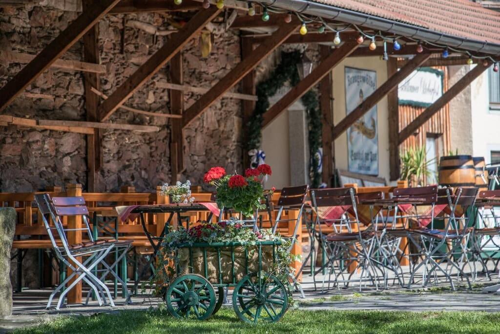 Brauereigasthof Zur Post Eschlkam Dış mekan fotoğraf